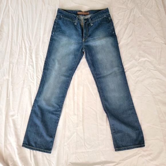Frx Clothing Straight Leg 7/8 Cut Jeans - Picture 1 of 8